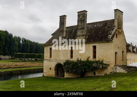 Chaussy, Frankreich. Juni 2024. Geschichte von Villarceaux am 1. Juni 2024 in der Domaine de Villarceaux in Chaussy, Frankreich. Quelle: Bernard Menigault/Alamy Live News Stockfoto