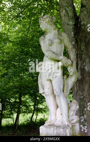 Chaussy, Frankreich. Juni 2024. Geschichte von Villarceaux am 1. Juni 2024 in der Domaine de Villarceaux in Chaussy, Frankreich. Quelle: Bernard Menigault/Alamy Live News Stockfoto
