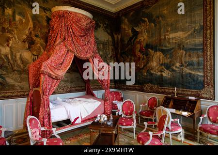 Chaussy, Frankreich. Juni 2024. Geschichte von Villarceaux am 1. Juni 2024 in der Domaine de Villarceaux in Chaussy, Frankreich. Quelle: Bernard Menigault/Alamy Live News Stockfoto