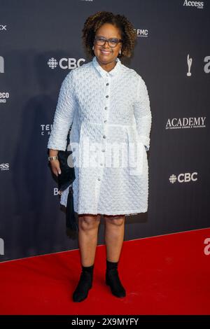 Toronto, Kanada. 31. Mai 2024. Tonya Williams nimmt an den Canadian Screen Awards 2024 im CBC Broadcast Centre Teil. Die Canadian Screen Awards, die 2013 gegründet wurden, zeichnen herausragende Filmproduktionen, Fernsehsendungen und digitale Medienproduktionen in ganz Kanada aus. Die Auszeichnungen werden von der Academy of Canadian Cinema & Television organisiert und zelebrieren die besten Talente und Errungenschaften der USA in der Unterhaltungsbranche. Quelle: SOPA Images Limited/Alamy Live News Stockfoto