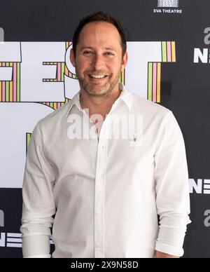 New York, USA. Juni 2024. David Hatkoff nimmt am 1. Juni 2024 am NewFest Pride „Close To You“ im SVA Theatre in New York Teil. (Foto: Lev Radin/SIPA USA) Credit: SIPA USA/Alamy Live News Stockfoto