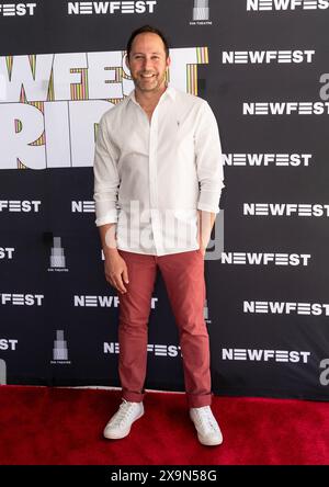 New York, USA. Juni 2024. David Hatkoff nimmt am 1. Juni 2024 am NewFest Pride „Close To You“ im SVA Theatre in New York Teil. (Foto: Lev Radin/SIPA USA) Credit: SIPA USA/Alamy Live News Stockfoto