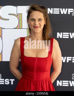 New York, USA. Juni 2024. Hillary Baack nimmt am 1. Juni 2024 am NewFest Pride 'Close To You' im SVA Theatre in New York an der New Yorker Premiere Teil. (Foto: Lev Radin/SIPA USA) Credit: SIPA USA/Alamy Live News Stockfoto