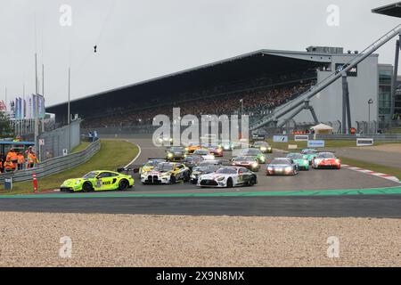 Motorsport, ADAC Ravenol 24H Rennen Nürnberg, Nürnberg, 30.05.2024 - 02.06.2024, Samstag 01.06.2024 Foto: Eibner-Pressefoto/Jürgen Augst Stockfoto