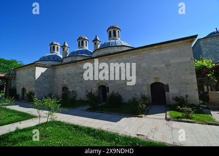 Sultan Beyazit II Moschee und Komplex in Edirne, Türkei, wurde im 15. Jahrhundert erbaut. Stockfoto