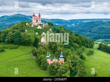 BANSKA STIAVNICA, SLOWAKEI - 22. MAI 2024: CALVARY Stockfoto