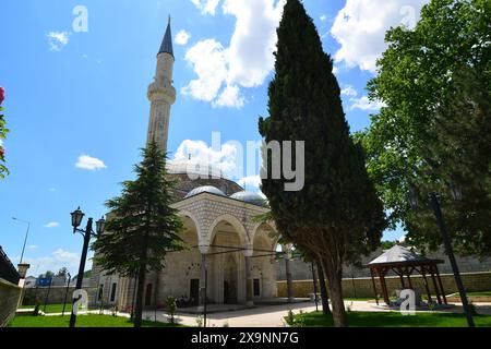 Die Suleymaniye-Moschee in Edirne wurde im 15. Jahrhundert erbaut. Stockfoto