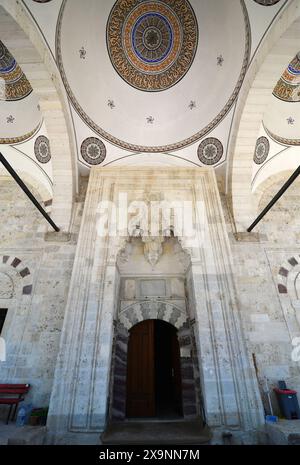 Die Suleymaniye-Moschee in Edirne wurde im 15. Jahrhundert erbaut. Stockfoto