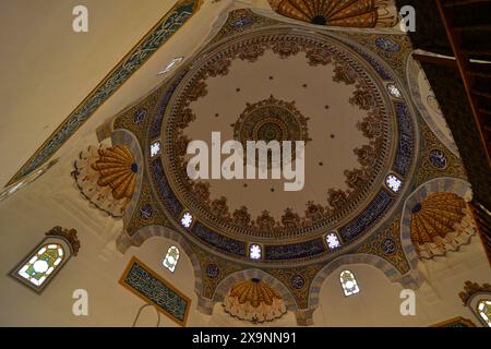 Die Suleymaniye-Moschee in Edirne wurde im 15. Jahrhundert erbaut. Stockfoto