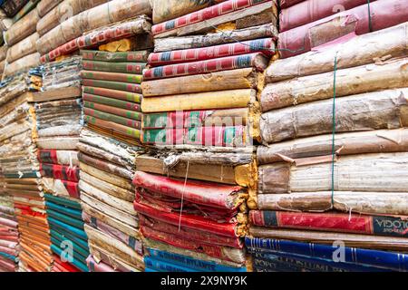 Alta Acqua Libreria Buchhandlung Venedig Italien Stockfoto