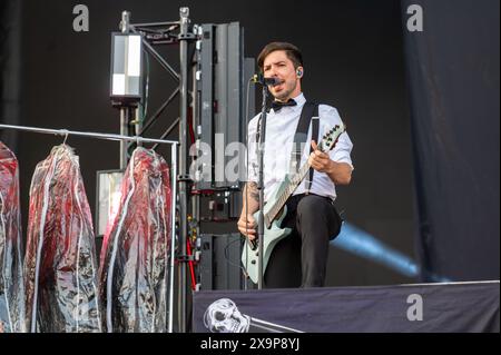 29. Mai 2024: Ricky Armellino von Ice Nine Kills gibt ein Konzert in Mailand Stockfoto