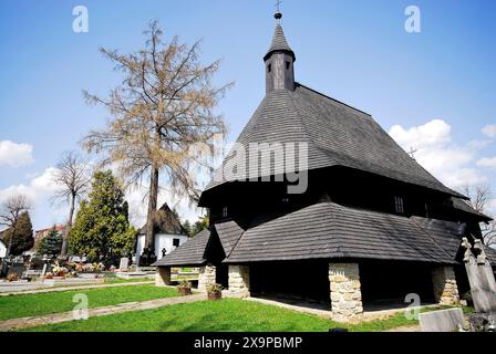 Katholische Kirche von Tvrdosin, Orava, Slowakei Stockfoto