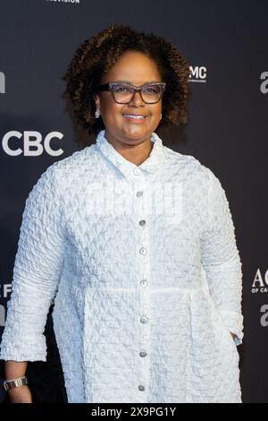 Tonya Williams nimmt an den Canadian Screen Awards 2024 im CBC Broadcast Centre Teil. Stockfoto