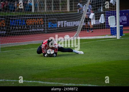 Jakarta, Indonesien, 02. Juni 2024 ERNANDO ARI SUTARYADI Training Session vor dem TRAININGSSPIEL Indonesia VS Tansania im Madya Stadium (Stadion Madya) am 02. Juni 2024 in Jakarta Indonesien, Credit Shaquille Fabri/Alamy Stockfoto