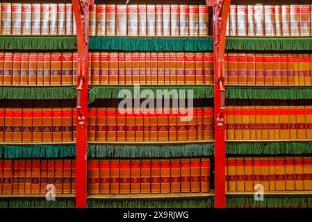 Das berühmte Handelingenkamer am niederländischen parlamentsgebäude, den Haag, Holland Stockfoto