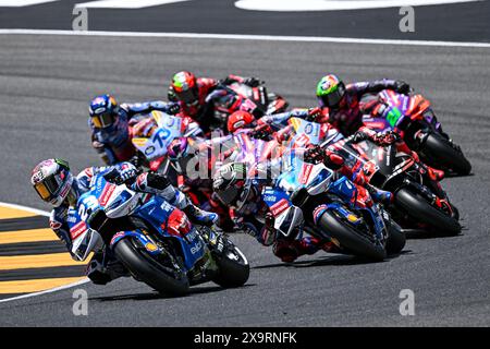 Mugello, Italien. Juni 2024. Rennen während des Gran Premio dÂ&#x80;&#x99;Italia Brembo - Rennen, MotoGP-Weltmeisterschaft in Mugello, Italien, 02. Juni 2024 Credit: Independent Photo Agency/Alamy Live News Stockfoto