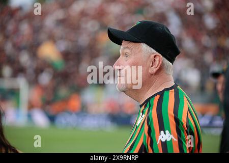 Venedig, Italien. Juni 2024. Duncan Niederauer (Präsident Venezia) während der Playoff - Venezia FC gegen US Cremonese, italienisches Fußball-Spiel der Serie B in Venedig, Italien, 02. Juni 2024 Credit: Independent Photo Agency/Alamy Live News Stockfoto