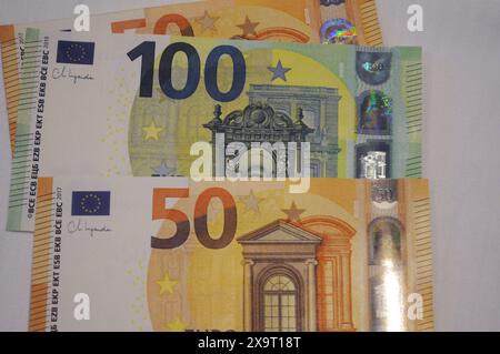 Riva del garda /Italy/31 24. Mai/Euro-Banknoten inriva del garda italien Foto. Francis Joseph Dean/Dean Bilder/nicht für kommerzielle Zwecke Stockfoto