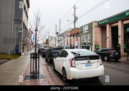 Innenstadt von Sydney, Nova Scotia, Kanada Stockfoto