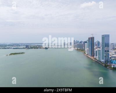 Biscayne Bay Miami Florida USA 2024 Edgewater Stockfoto