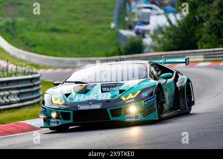 24 Stunden Nürburgring Rennstrecke Qualifying, Nürburgring, 30.05.2024 Stockfoto