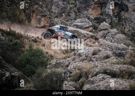 302 CAVIGLIASSO Nicolas (ARG), PERTEGARINI Valentina (ARG), Taurus B.V., Taurus T3 Max, FIA W2RC, Challenger, Aktion beim Prolog der Desafio Ruta 2024 40 am 2. Juni 2024 in Córdoba, Argentinien - Foto EdoBauer Photography/DPPI Credit: DPPI Media/Alamy Live News Stockfoto