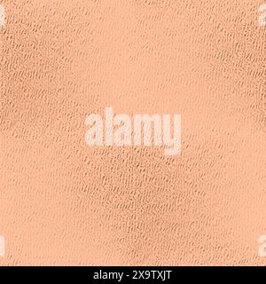 Abstrakte pfirsichfarbene Sandtextur, nahtloser Hintergrund, 3D-Illustration. Stockfoto
