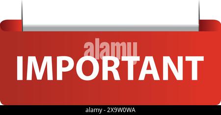 Wichtig für das Bannerdesign. Info-Zeichen, Informationssymbol. Geschäftskonzept. Achtung bitte. Vektorgrafik. Stock Vektor