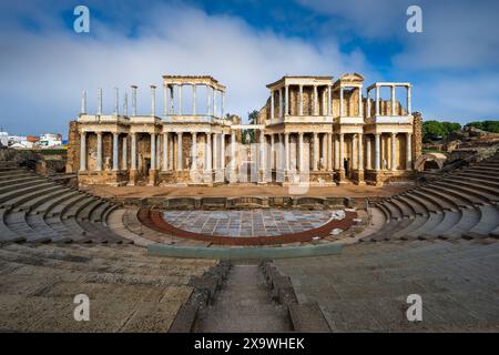 Römisches Theater, Merida, Extremadura, Spanien Stockfoto