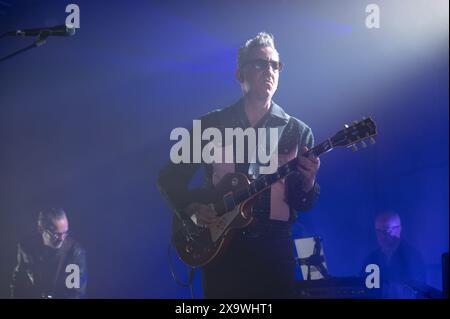 Glasgow, Schottland, Großbritannien. Juni 2024. Richard Hawley trat am 2. Juni 2024 in Barrowland in Glasgow auf Stockfoto