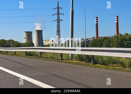 Ostrava, Tschechien. Mai 2024. Veolia Energy tschechischer Energieversorger in Ostrava, Tschechien, 13. Mai 2024. Fotograf: ddp Images/STAR-Images Credit: ddp Media GmbH/Alamy Live News Stockfoto