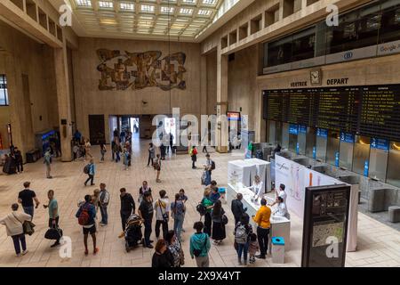 Hauptbahnhof Brüssel Stockfoto