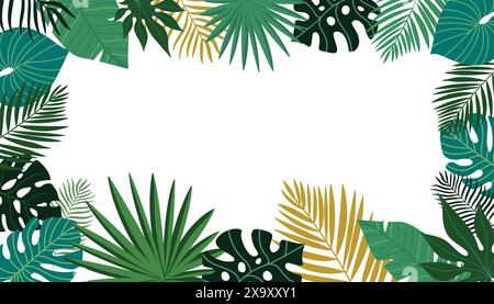 Banner und Poster für Sommerangebote. Satz von Vektorillustrationen für Web- und Social-Media-Banner, Printmaterial, Newsletter-Designs, Coupons, Marketing. Stock Vektor