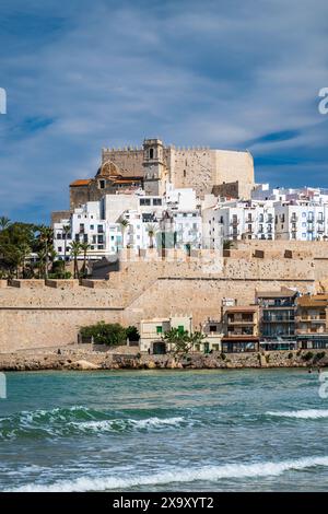 Peniscola, Valencia, Spanien Stockfoto