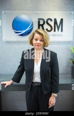 Jean Stephens, Senior Advisor bei RSM International Stockfoto