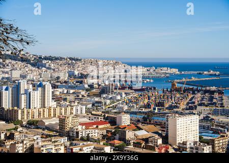 Algier City Scenes, Algerien, HDR Image Stockfoto