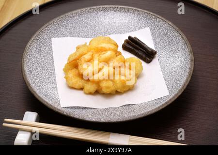 Shiba Shrimps Tempura, japanische Küche Stockfoto