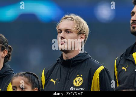 Julian Brandt beim Finale der Champions League 2024 zwischen Borussia Dortmund und Real Madrid (Maciej Rogowski) Stockfoto