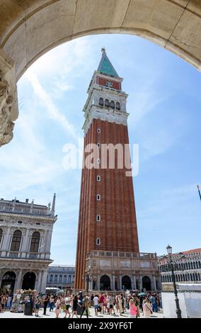 Campanile di San Marco Venice Italy Stockfoto