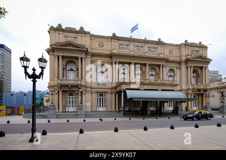 Buenos Aires, Argentinien - das Teatro Colón (Spanisch für Columbus Theater, auch bekannt als Colon Theater) ist das berühmteste Theater in Buenos Aires. Stockfoto