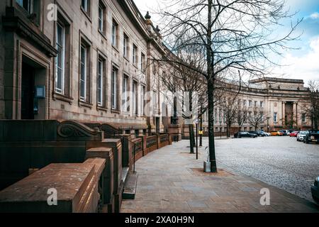 Le Mans Famous Crescent Buildings in Bolton Greater Manchester UK Stockfoto