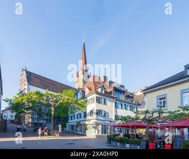 Radolfzell am Bodensee: Kirche Münster Radolfzell in Bodensee, Baden-Württemberg Stockfoto