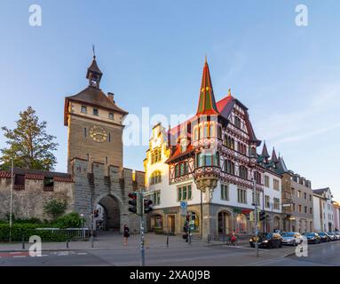 Konstanz: Stadttor Schnetztor in Bodensee, Baden-Württemberg Stockfoto