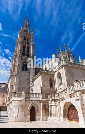 Europa, Spanien, Burgos, Kathedrale der Heiligen Maria von Burgos Stockfoto