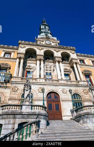 Europa, Spanien, Baskenland, Bilbao Rathaus (Bilboko Udaletxea) Stockfoto