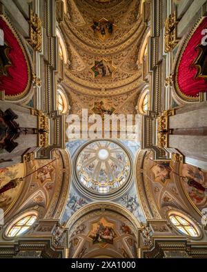 Die Basilika Saint Dominic und Porto Salvo. Historische Kirche, bekannt für ihre atemberaubende Barockarchitektur und ihr reiches Kulturerbe. Valletta, Malta Stockfoto