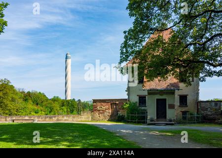 Rottweil: TK Elevator Test Tower, Pulverturm in Schwarzwald, Baden-Württemberg Stockfoto