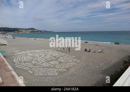 Nizza, Frankreich. 03. Juni 2024, Nizza, Frankreich - Wetter, Reisen, Urlaub, Strand, Kunst, Straßenfoto - Hotel Negresco - Credit Ilona Barna BIPHOTONEWS, Alamy Live News Credit: Ilona Barna BIPHOTONEWS/Alamy Live News Stockfoto