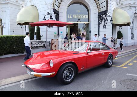 Nizza, Frankreich. 03. Juni 2024, Nizza, Frankreich - Wetter, Reisen, Urlaub, Strand, Kunst, Straßenfoto - Hotel Negresco - Credit Ilona Barna BIPHOTONEWS, Alamy Live News Credit: Ilona Barna BIPHOTONEWS/Alamy Live News Stockfoto