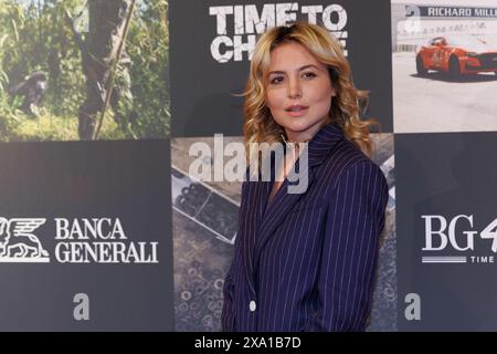 Noemi Brando während des Photocall des Films TIME TO CHANGE, 3. Juni 2024 im Cinema The Space, Rom, Italien Credit: Live Media Publishing Group/Alamy Live News Stockfoto